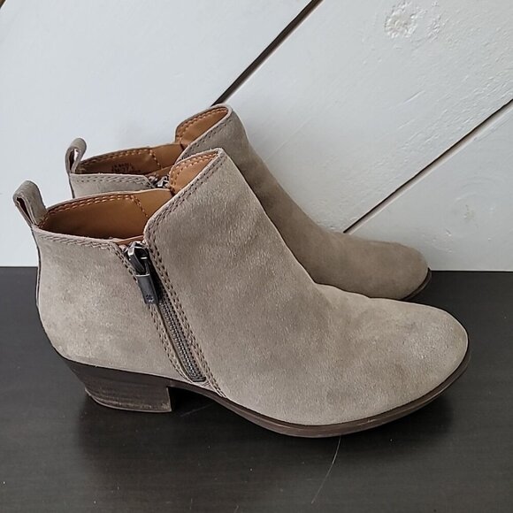 Lucky Brand booties for Women's 7 Basel Ankle Boot, Stonerock - Picture 1 of 8